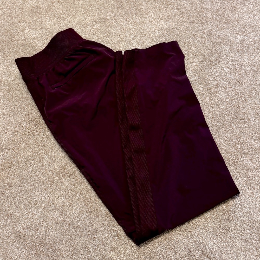 Athleta Brooklyn mid rise ankle pant, Tall, Spiced Cabernet